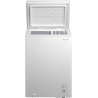 Cecotec congélateur coffre 99l bolero coolmarket chest 99m blanc d. panier, contrôle mécanique led, ultracontact d-cool, double 