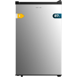 Cecotec Congélateur Armoire 87 Litres Bolero CoolMarket TF 87 Inox. Congélateur Vertical Inox de 83,6 cm de hauteur et de 50,6 c