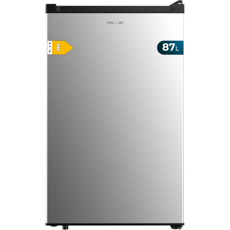 Cecotec Congélateur Armoire 87 Litres Bolero CoolMarket TF 87 Inox. Congélateur Vertical Inox de 83,6 cm de hauteur et de 50,6 c