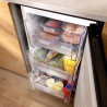 Cecotec Congélateur Armoire 87 Litres Bolero CoolMarket TF 87 Inox. Congélateur Vertical Inox de 83,6 cm de hauteur et de 50,6 c