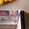 Cecotec Congélateur Armoire 87 Litres Bolero CoolMarket TF 87 Inox. Congélateur Vertical Inox de 83,6 cm de hauteur et de 50,6 c