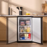 Cecotec Congélateur Armoire 87 Litres Bolero CoolMarket TF 87 Inox. Congélateur Vertical Inox de 83,6 cm de hauteur et de 50,6 c