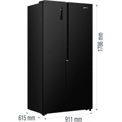 Gorenje NRS917E41BX Réfrigérateur-congélateur autonome 544L 39 dB Classe d'efficacité énergétique : E/NoFrost Plus/EcoModus/Mult