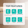 Gorenje NRS917E41BX Réfrigérateur-congélateur autonome 544L 39 dB Classe d'efficacité énergétique : E/NoFrost Plus/EcoModus/Mult