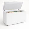 Congélateur Coffre 550L (488L Net) – Température -18 à -22°C – Porte Pleine Battante avec Serrure – LED Intérieur – Thermostat R