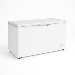 Congélateur Coffre 550L (488L Net) – Température -18 à -22°C – Porte Pleine Battante avec Serrure – LED Intérieur – Thermostat R
