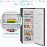 Congélateur 168L Noir Bomann GS7364-Noir