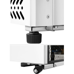 METRO Professional Congélateur à Porte Vitrée GFR6600G, 380 L, blanc