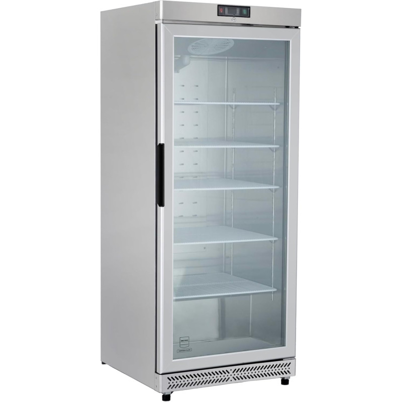 METRO PROFESSIONAL Congélateur à Porte Vitrée GFR6600SG, 380 L, Argenté