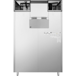 METRO Professional Congélateur double porte GFR1400G, 131.4 x 80.5 x 209 cm, 906 L, Argenté