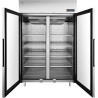 METRO Professional Congélateur double porte GFR1400G, 131.4 x 80.5 x 209 cm, 906 L, Argenté