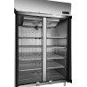 METRO Professional Congélateur double porte GFR1400G, 131.4 x 80.5 x 209 cm, 906 L, Argenté