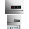 METRO Professional Congélateur GFR2700G, 73 x 80.5 x 209 cm, 450 L, Argenté