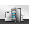 METRO Professional Congélateur GFR2700G, 73 x 80.5 x 209 cm, 450 L, Argenté