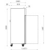 Armoire Réfrigérée Négative Série Star - 600 L
