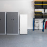 Cecotec congélateur vertical de 155 litres bolero coolmarket uf 155 blanc e. faible consommation, total no frost, porte réversib