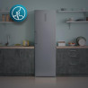 Cecotec Congélateur Vertical de 273 L Bolero CoolMarket UF 273 Inox E. 185 cm de Hauteur, Total No Frost, Moteur Inverter Plus, 