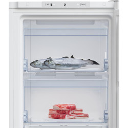 Beko RFNM200T40WN NoFrost Congélateur 177 litres Autonome Porte interchangeable 3 tiroirs de congélation 2 compartiments 40 dB B