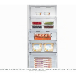 Hisense FV298N4AWC Total NoFrost Multi AirFlow FastFreeze Congélateur 240 l avec charnière de porte interchangeable Classe d'eff