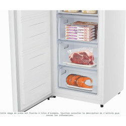 Hisense FV298N4AWC Total NoFrost Multi AirFlow FastFreeze Congélateur 240 l avec charnière de porte interchangeable Classe d'eff