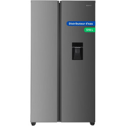 GEDTECH Réfrigérateur multi-portes GSBS510IXT 510L (324L + 181L) - Inox