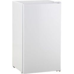 HOMCOM Réfrigérateur Congélateur Petit Réfrigérateur à Une Porte 91L Blanc | Étagères Modulables, Compartiment Congélateur, Desi
