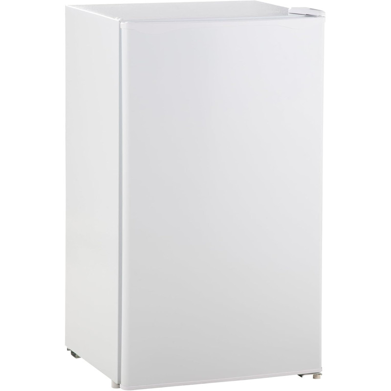HOMCOM Réfrigérateur Congélateur Petit Réfrigérateur à Une Porte 91L Blanc | Étagères Modulables, Compartiment Congélateur, Desi