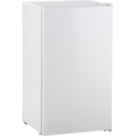 HOMCOM Réfrigérateur Congélateur Petit Réfrigérateur à Une Porte 91L Blanc | Étagères Modulables, Compartiment Congélateur, Desi