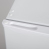 HOMCOM Réfrigérateur Congélateur Petit Réfrigérateur à Une Porte 91L Blanc | Étagères Modulables, Compartiment Congélateur, Desi