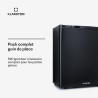 KLARSTEIN Mini Frigo de Chambre de 38L pour Boissons et Bieres, Petit Frigo Silencieux, Mini Bar Intérieur/Ext, Petit Refrigerat
