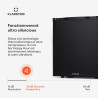KLARSTEIN Mini Frigo de Chambre de 38L pour Boissons et Bieres, Petit Frigo Silencieux, Mini Bar Intérieur/Ext, Petit Refrigerat