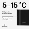 KLARSTEIN Mini Frigo de Chambre de 30L pour Snacks et Boissons, Petit Frigo Top Silencieux, Mini Bar, Petit Réfrigérateur Campin