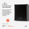 KLARSTEIN Mini Frigo de Chambre de 30L pour Snacks et Boissons, Petit Frigo Top Silencieux, Mini Bar, Petit Réfrigérateur Campin