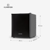 KLARSTEIN Mini Frigo de Chambre de 30L pour Snacks et Boissons, Petit Frigo Top Silencieux, Mini Bar, Petit Réfrigérateur Campin