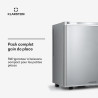 KLARSTEIN Mini Frigo de Chambre de 45L pour Boissons et Bieres, Petit Frigo Silencieux, Mini Bar Intérieur/Ext, Petit Refrigerat
