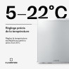 KLARSTEIN Mini Frigo de Chambre de 38L pour Boissons et Bieres, Petit Frigo Silencieux, Mini Bar Intérieur/Ext, Petit Refrigerat