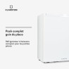 KLARSTEIN Mini Frigo de Chambre de 38L pour Boissons et Bieres, Petit Frigo Silencieux, Mini Bar Intérieur/Ext, Petit Refrigerat