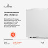 KLARSTEIN Mini Frigo de Chambre de 38L pour Boissons et Bieres, Petit Frigo Silencieux, Mini Bar Intérieur/Ext, Petit Refrigerat