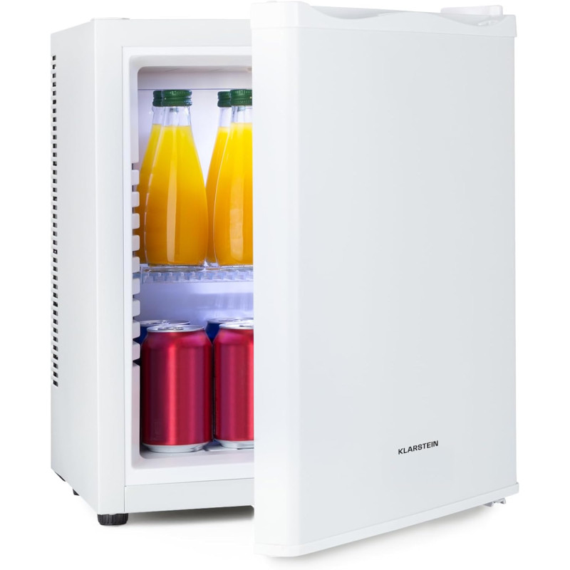 KLARSTEIN Mini Frigo de Chambre de 23L pour Snacks et Boissons, Petit Frigo Top Silencieux, Mini Bar, Petit Réfrigérateur Campin