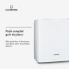 KLARSTEIN Mini Frigo de Chambre de 23L pour Snacks et Boissons, Petit Frigo Top Silencieux, Mini Bar, Petit Réfrigérateur Campin