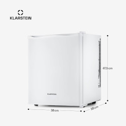 KLARSTEIN Mini Frigo de Chambre de 23L pour Snacks et Boissons, Petit Frigo Top Silencieux, Mini Bar, Petit Réfrigérateur Campin