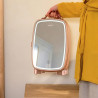Cecotec Mini Réfrigérateur à Cosmétiques 4 L avec Miroir CoolingBeauty 4000 Mirror Rose. Lumière LED avec 3 Intensités, Jusqu'à 