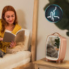 Cecotec Mini Réfrigérateur à Cosmétiques 4 L avec Miroir CoolingBeauty 4000 Mirror Rose. Lumière LED avec 3 Intensités, Jusqu'à 
