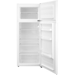 Cecotec réfrigérateur combiné bolero coolmarket 2d 204 blanc e, 204l, 143 cm de hauteur, 55 cm de largeur, classe e, silencieux,