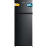 Cecotec réfrigérateur combiné bolero coolmarket 2d 204 noir e, 204l, 143 cm de hauteur, 55 cm de largeur, classe e, silencieux, 
