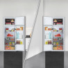 Cecotec réfrigérateur de deux portes bolero coolmarket 2d 211 blanc e. réfrigérateur blanc, 143 cm de haut, 211 l, dégivrage, cl