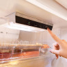 Cecotec réfrigérateur combiné bolero coolmarket 2d 255 nf blanc e. moteur inverseur, 255l, nofrost, classe énergétique e, design
