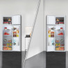 Cecotec réfrigérateur à deux portes bolero coolmarket 2d 261 blanc e. 261 l, classe e, dégivrage manuel, congélation ultra-rapid