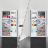 Cecotec réfrigérateur combi 2 d bolero coolmarket 348 nf blanc e. compresseur inverter, 348l, nofrost, classe e, design élégant.