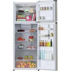 Cecotec refrigerateur congelateur combiné bolero coolmarket 2d 465 nf blanc e. réfrigérateur 465l, no frost, écran extérieur ave